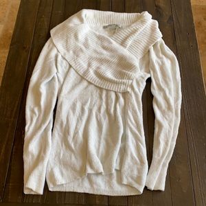 White athleta sweater